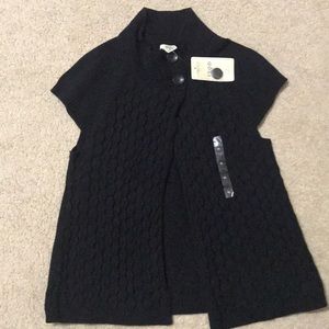 Black accent sweater